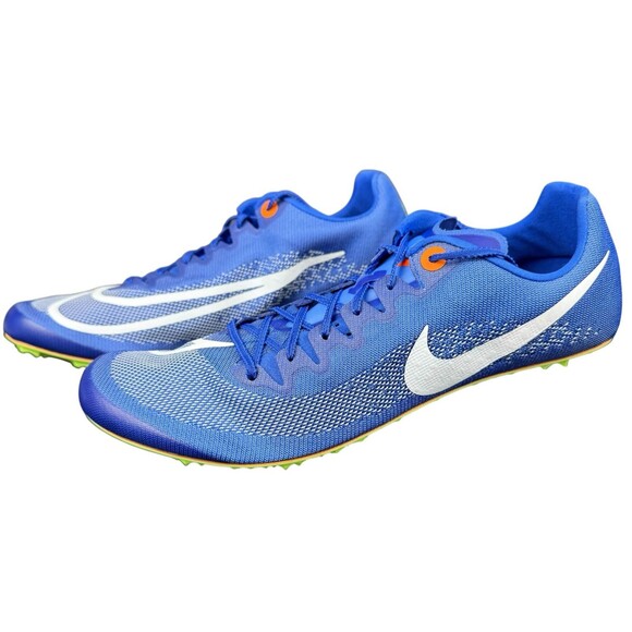 Nike Zoom Ja Fly 4 Mens Size 13 Track & Field Sprint Spikes Racer Blue New - Picture 3 of 8